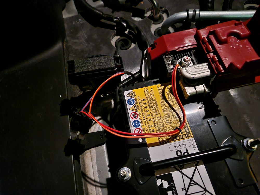 Towbar Electrics connected to 12V battery
